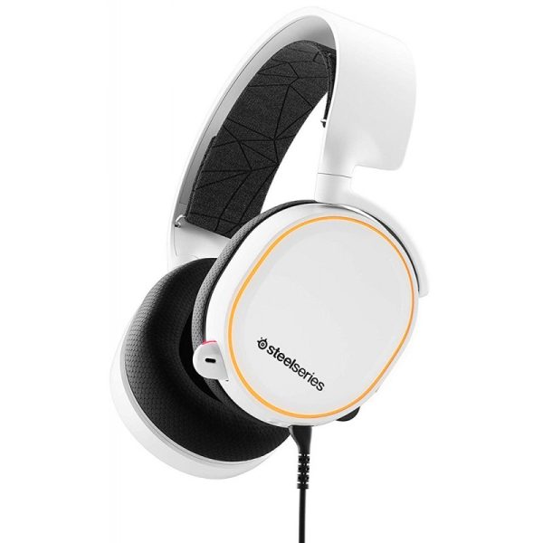 Headset Gaming SteelSeries Arctis 5 61507 - Branco