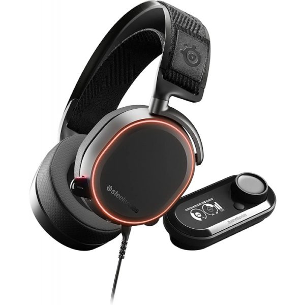 Headset Gaming SteelSeries Arctis Pro + Gamedac 61453 - Preto