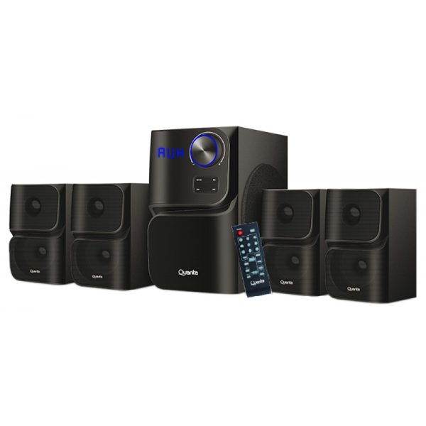 Home Theater Quanta QTHTB104 4.1 Canais Bluetooth Bivolt Preto