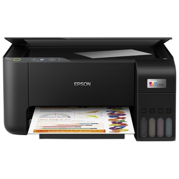 Impressora Epson EcoTank L3210 3 em 1 Bivolt Preto