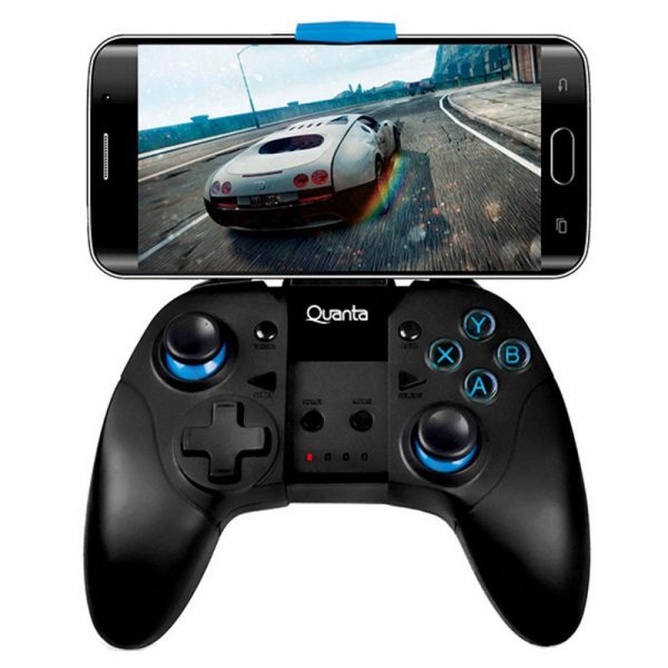 Joystick para Smartphone Quanta QTJBS4000 Preto/Azul