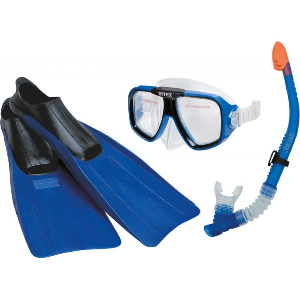 Kit Equipo para Mergulho Intex 55957 - Azul