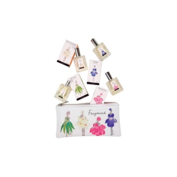 Kit Estojo com 4 Perfumes Fragonard Fleurs EDT de 15mL