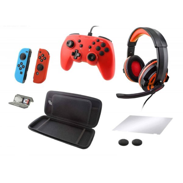 Kit Gamer Master Pak Nyko para Nintendo Switch (9 peças)