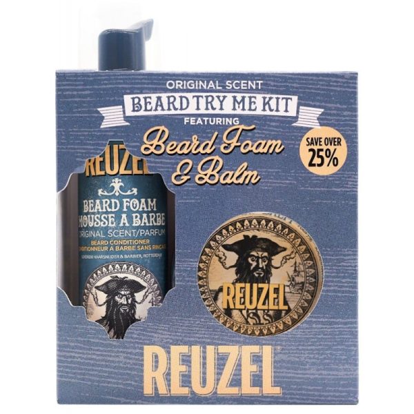 Kit Reuzel Balsamo + Espuma para Barba