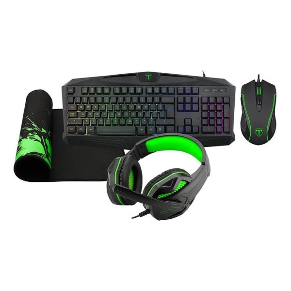 Kit Teclado + Mouse + Fone + Mouse Pad T-Dagger Legion TGS003