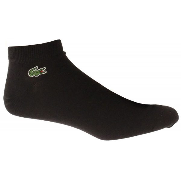 Meia Socket Lacoste Sport RA1163 21 8VM (3 Jogo - Preto)