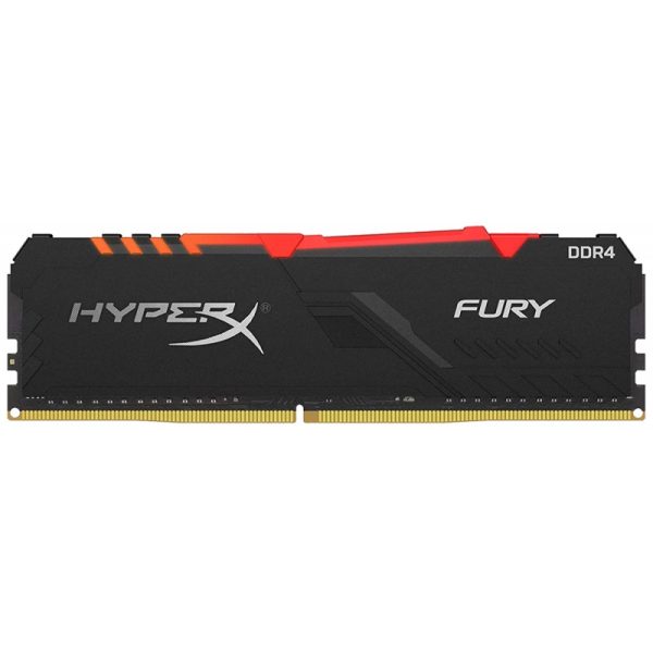 Memória Kingston HyperX Fury RGB 16GB 3466MHz DDR4 HX434C17FB4A/16