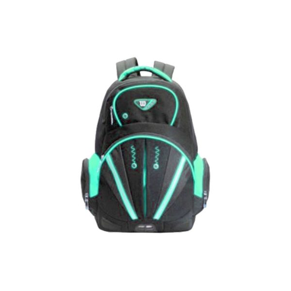 Mochila Wilson IX-15300 Preto/Verde agua