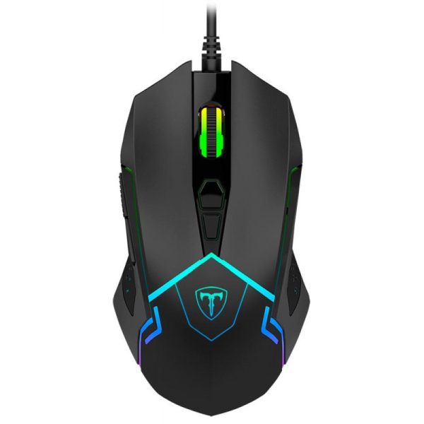 Mouse Gamer T-Dagger T-TGM205 Senior RGB 4800 DPI com Fio