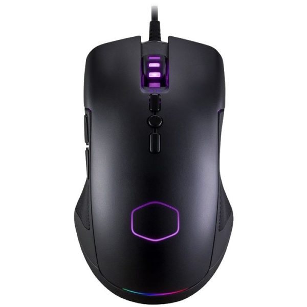 Mouse Gaming Cooler Master CM310 RGB 10000DPI USB Preto (Com fio)