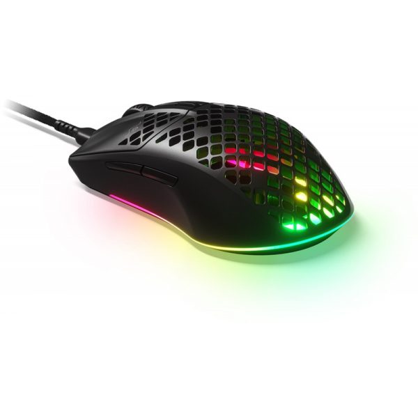 Mouse Gaming SteelSeries Aerox 3 62599 - Preto (com Fio)