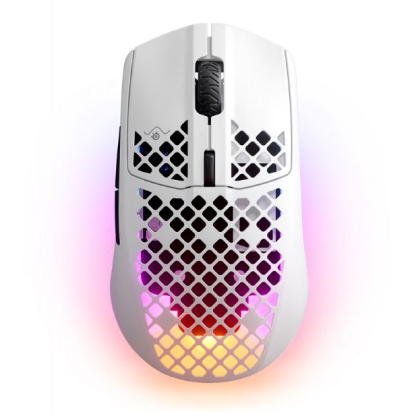 Mouse Gaming SteelSeries Aerox 3 Wireless 2022 Edition 62608 - Branco (sem Fio)