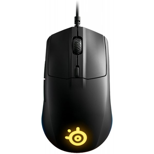 Mouse Gaming SteelSeries Rival 3 M-00018 - Preto (com Fio)