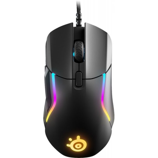 Mouse Gaming SteelSeries Rival 5 62551 - Preto (com Fio)