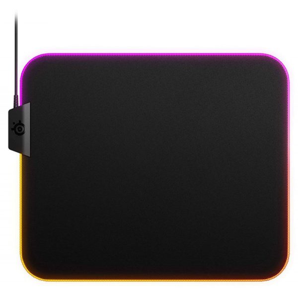 Mouse Pad Gaming SteelSeries Prism Cloth RGB 63825 - Preto