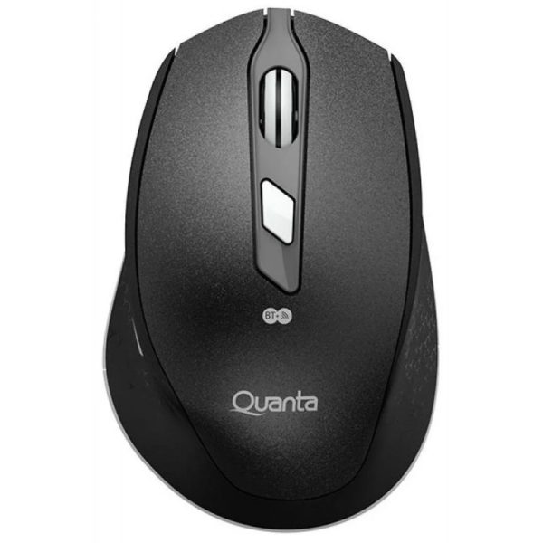 Mouse Quanta Wireless QTMSBT50 1600DPI USB Bluetooth - Preto