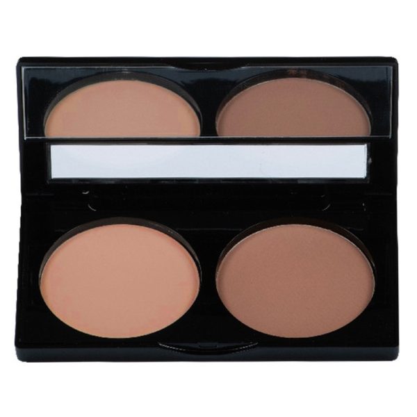 Paleta de Contorno SLA Paris Shadow&Light 24 Peaux Foncées (2 x 6g)