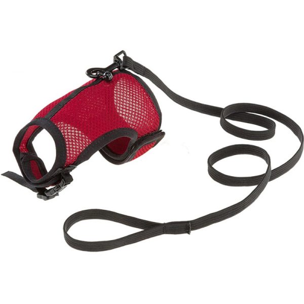 Peitoral para Coelhos Vermelho - Pawise Jogging Harness 39083