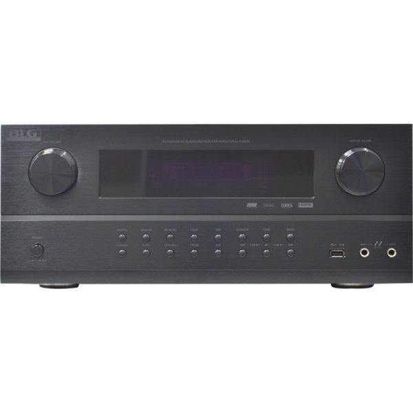 Receiver e Amplificador BLG AV-6380HD 6 canais/Bluetooth/HDMI/USB