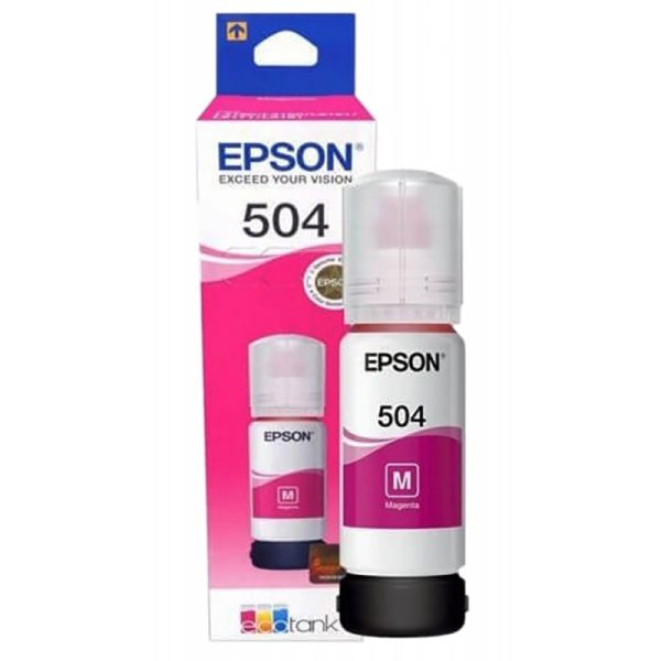 Refil de Tinta Epson T504320 70ml - Magenta