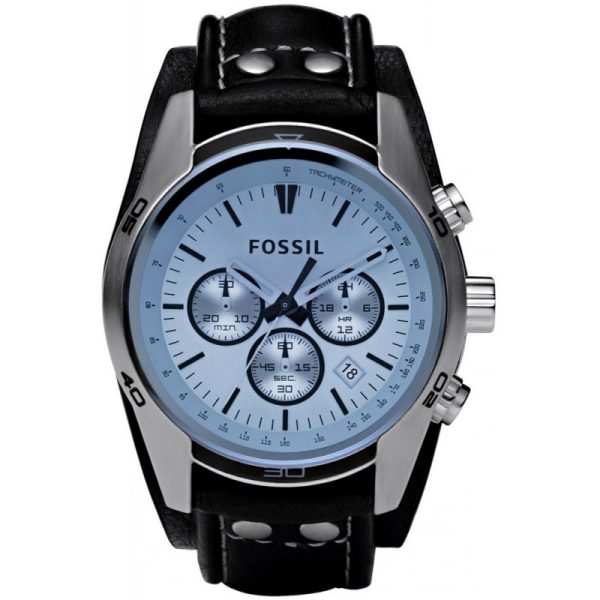 Relógio Masculino Fossil Blue Glass Chronograph Analógico CH2564