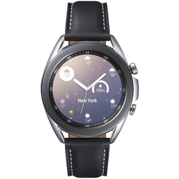 Relógio Samsung Galaxy Watch3 Bluetooth 41mm SM-R850NZSALTA - Prata