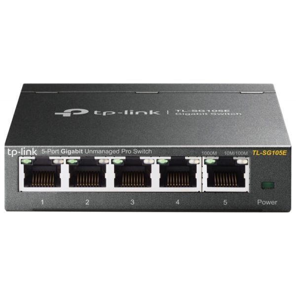 Roteador De Cable TP-LINK TL-SG105E - 5 Portas RJ-45 10/100/1000Mbps