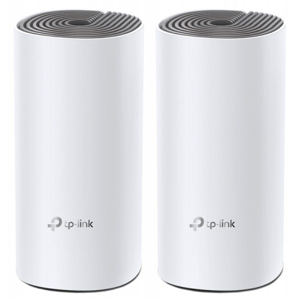 Router TP-LINK AC1200 DECO E4 Bivolt Branco (2 Peças)