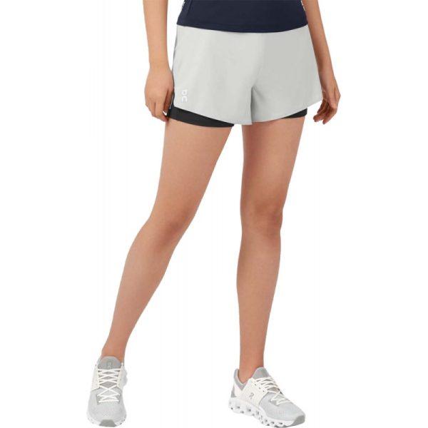 Short On Running 255.00244 Glacier/Black - Feminino