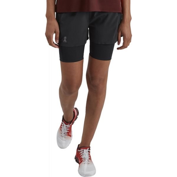 Short On Running Active Shorts 225.00272 Black - Feminino