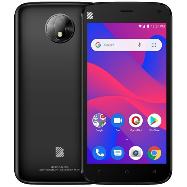 Smartphone Blu C5 (2019) 3G Dual Sim 5.0" 1GB/16GB Preto