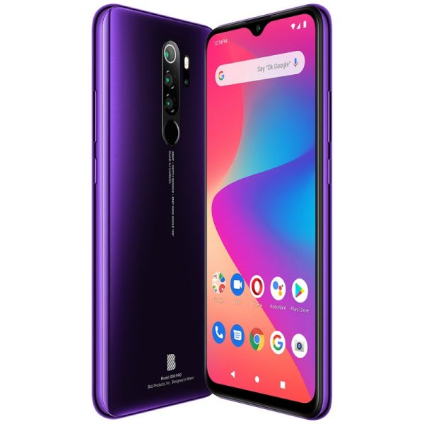 Smartphone Blu G90 Pro LTE 6.5" 4GB/128GB Quad Camera - Purple