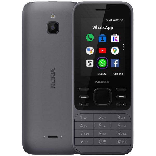 Smartphone Nokia 6300 4G TA-1287 Dual Sim LTE Tela 2.4" Charcoal