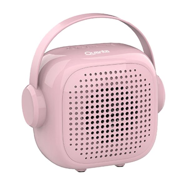 Speaker Portátil Quanta QTSPB55 BT 5W - Rosa