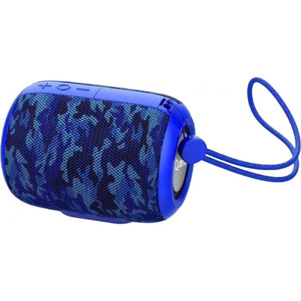 Speaker Quanta QTSPB59 Bluetooth 5W - Azul Camuflado