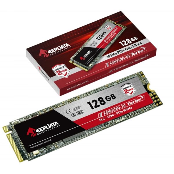 SSD KeepData 128GB NVMe PCIe Gen 3.0 x 4 - KDNV128G-J12