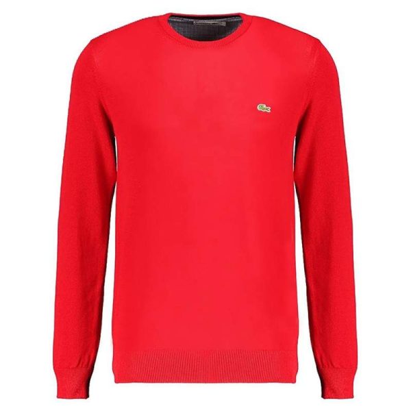 Suéter Lacoste AH7371 21 S5X - Masculino - Vermelho