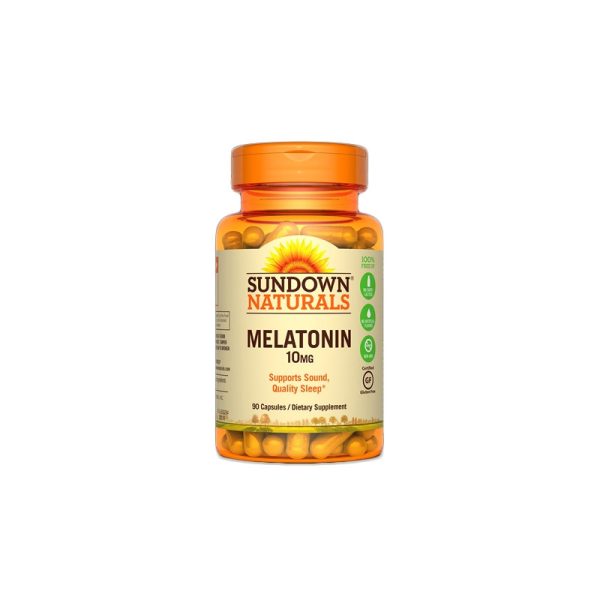 Sundown Naturals Melatonin 10MG (90 Capsulas)