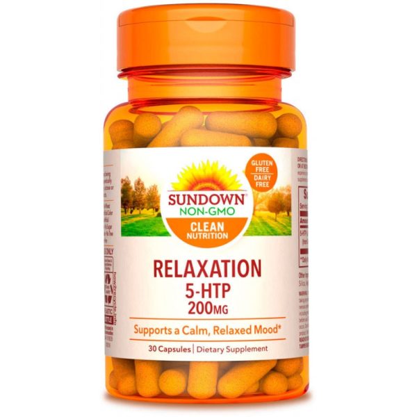 Sundown Naturals Relaxation 5-HTP 200MG (30 Capsulas)