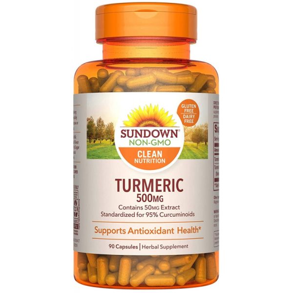 Sundown Naturals Turmeric 500 MG (90 Capsulas)