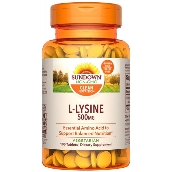 Sundown Nutrition L-Lysine 500MG (100 Tabletas)