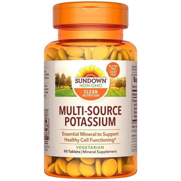 Sundown Nutrition Multi-Source Potassium (90 Tabletas)