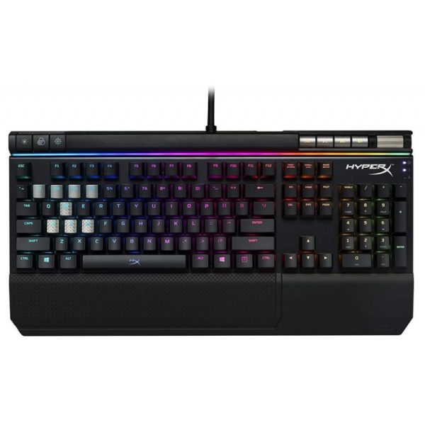 Teclado Gaming Kingston HyperX Alloy Elite RGB HX-KB2RD2-US com Fio - Preto (Inglês)