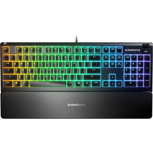 Teclado Gaming SteelSeries Apex 3 BR 64796 - (Português)