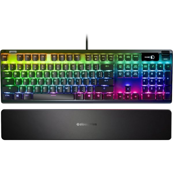 Teclado Gaming SteelSeries Apex 7 / Switch Brown US 64786 - (Inglês)