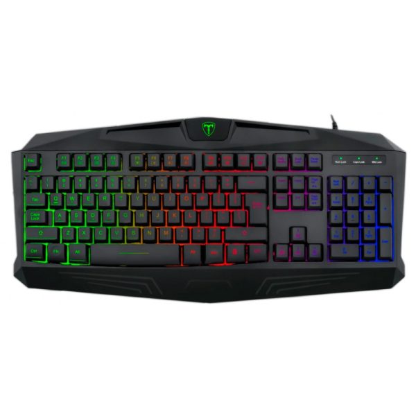 Teclado Gaming T-Dagger Tanker Rainbow T-TGK106 - Inglês (Com fio)