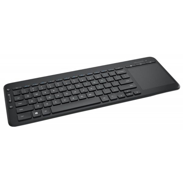 Teclado Microsoft Wireless N9Z-00004 Trackpad Epanhol Preto