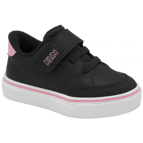 Tênis Infantil KLIN Freestyle 259 - Preto/Rosa