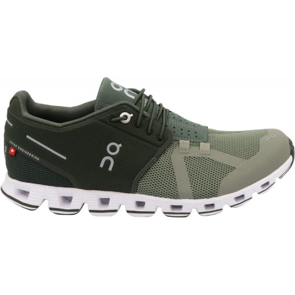 Tênis On Running Cloud 2 50/50 19.99888 Jungle/Olive - Feminino